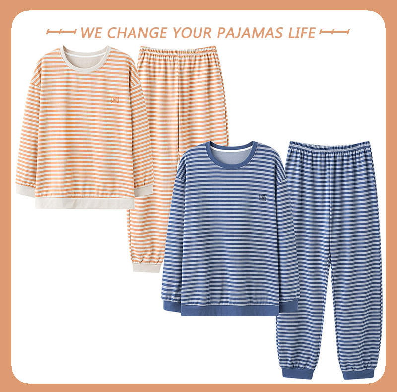 高级感情侣睡衣春秋季2025新款纯棉长袖冬天男女士家居服两件套装,淘宝优惠券,粉丝福利购,淘宝优惠卷