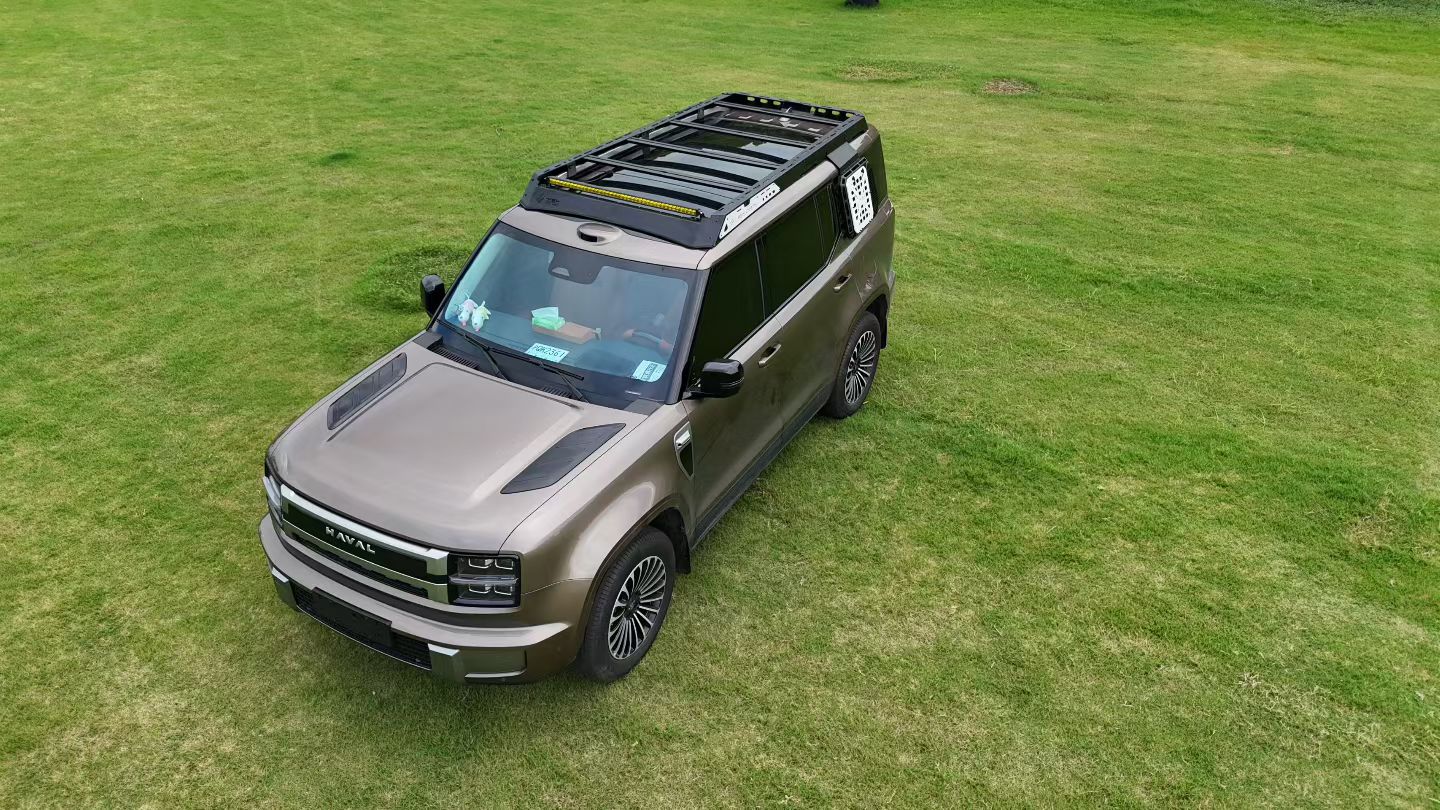 Great Wall H10 appearance upgrade and modification kit Great Wall H10 roof platform/ladder/mecha rear schoolbag kit