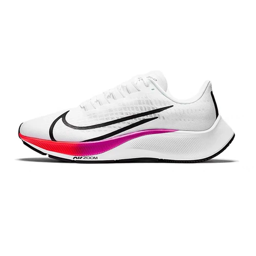 Nike/nike Zoom Pegasus 37 Pegasus Rainbow Rainbow Mens Women's Sports Sports Leisure Roisure BQ9646-103