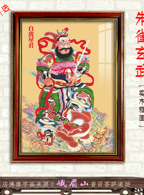 青龙朱雀白虎玄武星君护法神将画