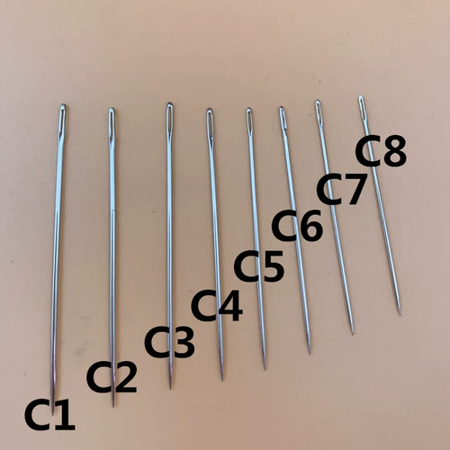 Ручная игольчатая стальная акупунктура Большой глазное шва иглы игла вышивка игла из нержавеющей стали.