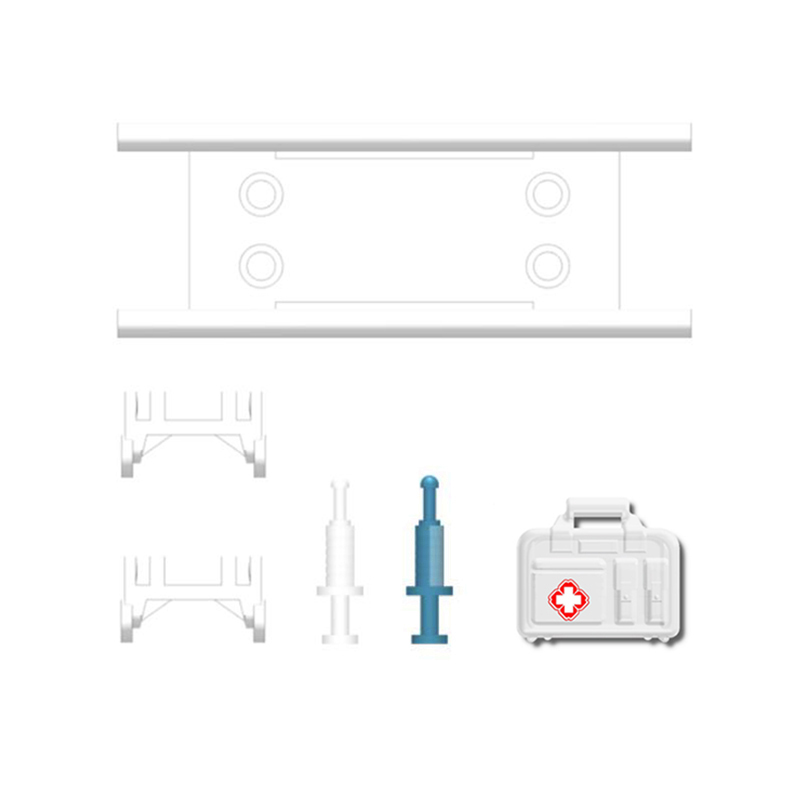 国产积木 兼容 4714 担架 4715 收叠车轮 87989 针筒 医疗箱 轮椅 - 图0