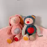 Плюшевый кролик, игрушка для сна, подушка, кукла девочка, с медвежатами, слон, подарок на день рождения