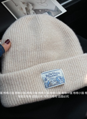 秋冬加厚保暖针织帽女大头围显脸小氛围感护耳毛线帽百搭冷帽潮男