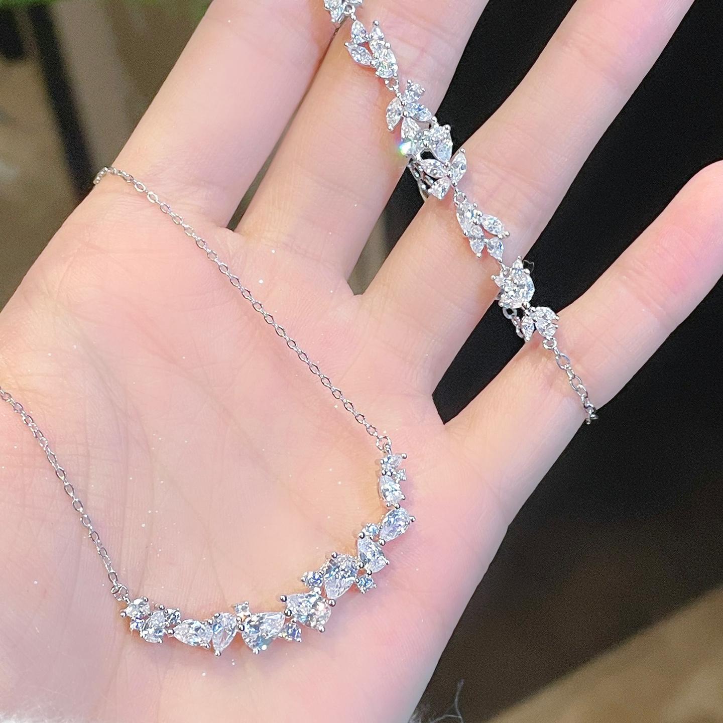 「紫藤花」S999纯银手链女款2025新款轻奢小众精致送女生生日礼物 - 图1