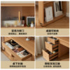 Quanyou Home Log Style Desk, Chair, Computer Table