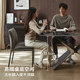 Quanyou Home modern simple light luxury dining table and chair combination