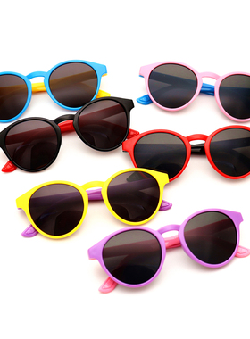 阳光花朵孩童太阳镜宝宝眼镜