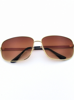 个性风耍酷批发金属框单梁眼镜