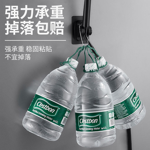 免打孔花洒支架淋浴器头固定座浴头淋雨莲蓬头洗浴喷头可调节底座 - 图2