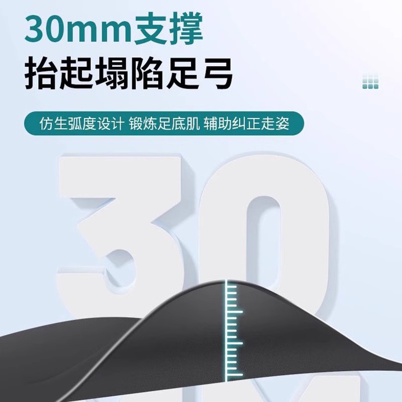 扁平足矫正鞋垫xo型腿足底矫形足内外翻矫正器高足弓支撑鞋垫男女 - 图2