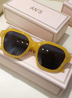 大框墨镜防紫外线方圆脸显脸小