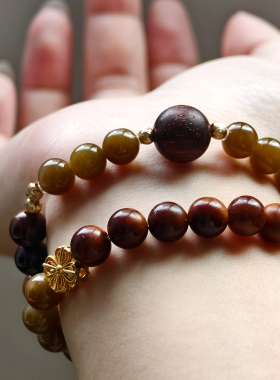 璟容原创手作「KU糖」糖玉版手链