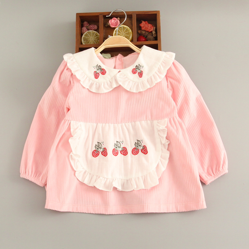 Baby eating cover waterproof girls apron bib