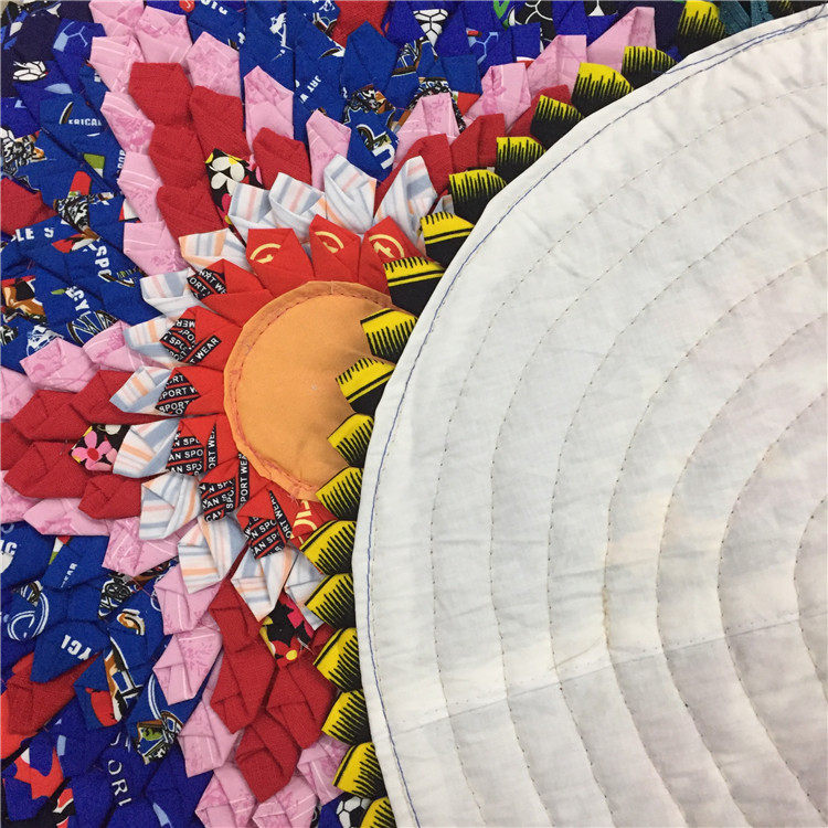 泰国手工拼布圆形垫子莲花蒲团垫汽车坐垫民族风沙发垫透气藤椅垫,淘宝优惠券,粉丝福利购,淘宝优惠卷