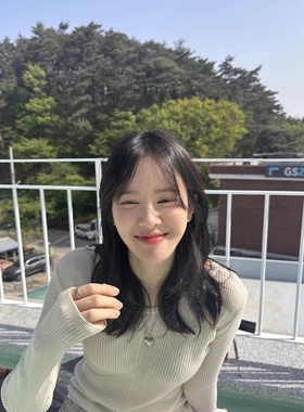 韩国ins风happyrim同款简约设计银色条纹爱心项链三角粽子毛衣链