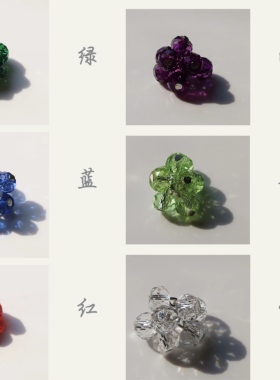 水晶耳夹夏季新原创设计性价比高