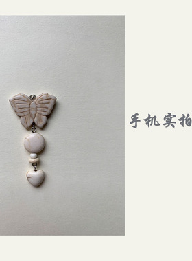 甜美风松石耳环性价比原创不撞款