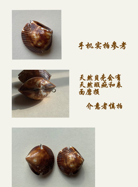 其它贝壳个性独特耳环耳夹性价比