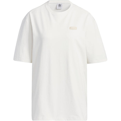 Adidas/阿迪达斯正品三叶草夏新款女子印花运动T恤IK8614 - 图3