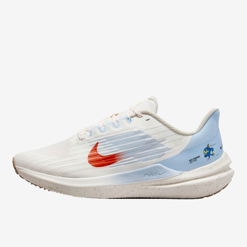 Nike/耐克正品Air Winflo 9 女子舒适减震运动跑步鞋 DX6048-181 - 图0