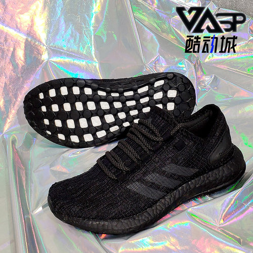 Adidas/阿迪达斯正品新款 Pure 爆米花透气运动休闲跑步鞋CM8304 - 图2