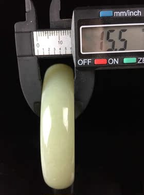 纯天然新疆和田青白玉手镯送证书