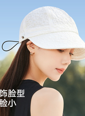 夏季女款户外休闲百搭遮阳防晒帽