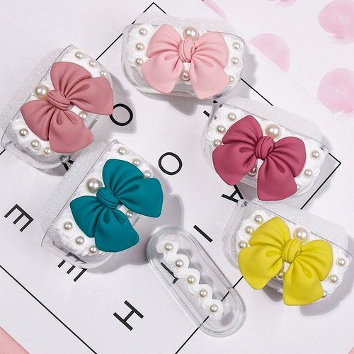 Apple, кремовые наушники ручной работы, силиконовый беспроводной защитный чехол, DIY, bluetooth, 2/3