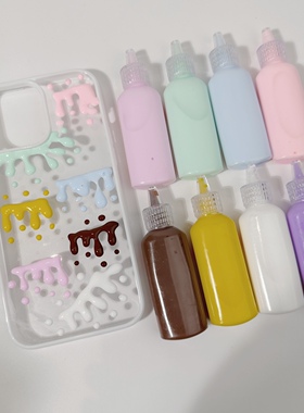 16色仿真果酱胶奶油胶手机壳diy材料包手工制作树脂配件
