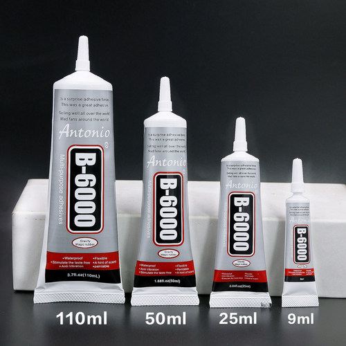 B6000胶水镊子点钻笔美工刀三角盘手机壳贴钻DIY工具材料包套餐 - 图2