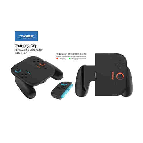 DOBE原装Switch2充电握把 手把磁吸式NS2代JOYCON手柄充电器 配件 - 图2