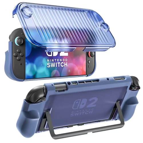 新款switch2掌机保护壳防摔 收纳盒NS2代保护套硬壳 可插底座配件 - 图3