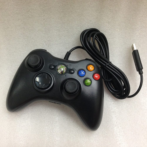 全新XBOX360有线手柄 X360手柄PC电脑USB游戏手柄steam win10/11-图1