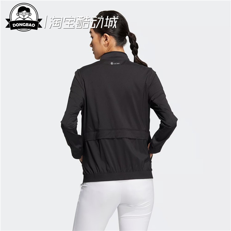 2月adidas阿迪达斯 HEAT.RDY JACKET 高尔夫运动夹克外套HT0045 - 图1