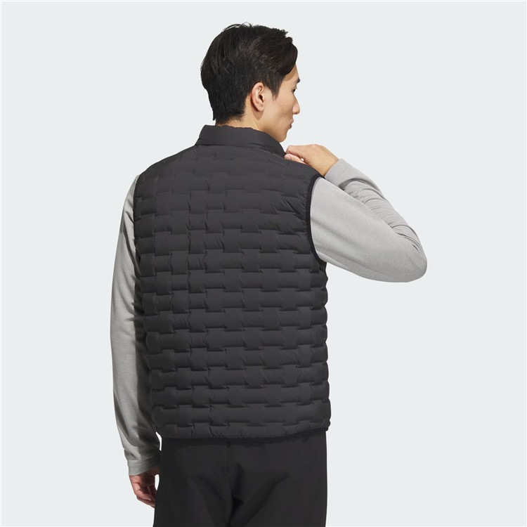 8月ADIDAS阿迪达斯Baffle Vest 户外运动鹅绒羽绒马甲背心IT8695 - 图0