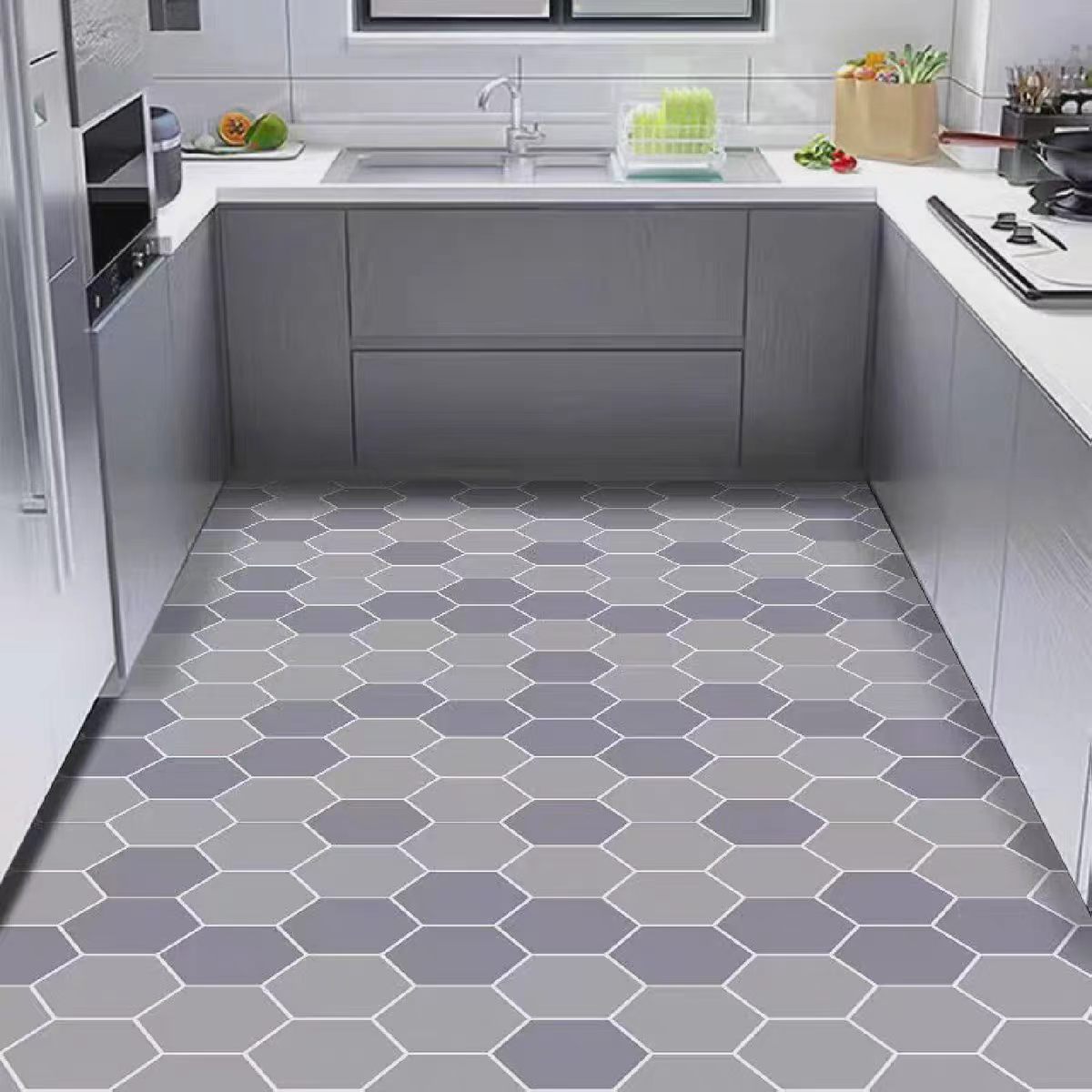 PVC disposable floor mat is waterproof, non-slip and wipeable