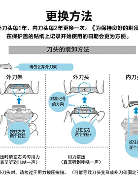 松下CM20/21剃须刀刀头刀网