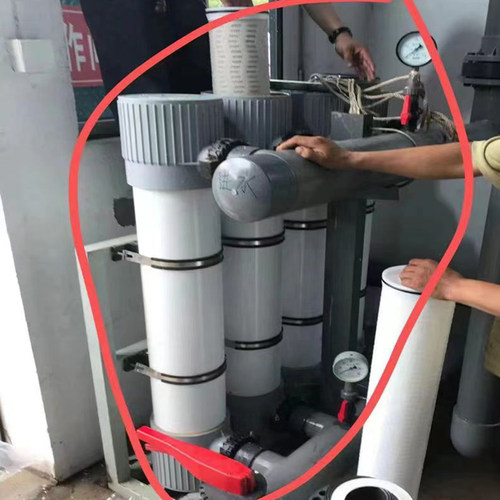 过滤器外壳W3MF-6040.IN大通量折叠滤芯滤壳W3型FRP滤壳Liquatec - 图2