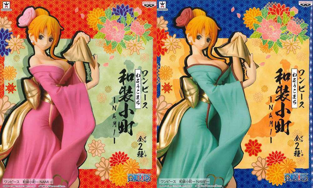 眼镜厂造型师x写真家海贼王娜美和服和装小町景品手办 虎窝淘