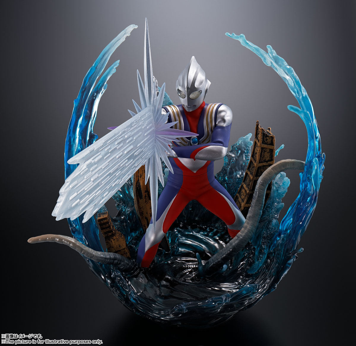 万代Figuarts Zero超激战泽塔迪迦奥特曼复合型哉佩利敖最终决_虎窝淘