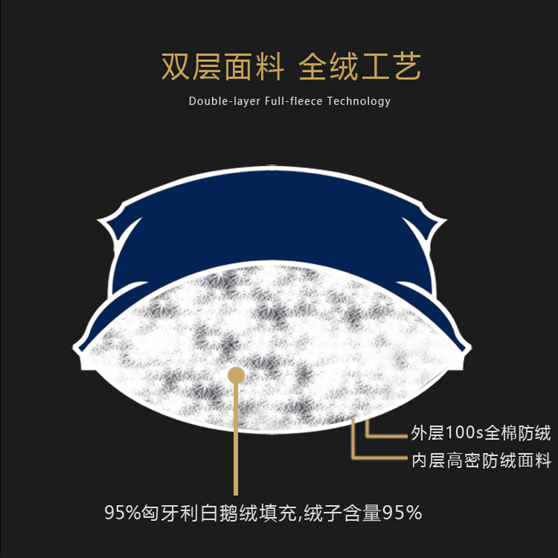儿童枕头四季3-6/6-12岁羽绒枕95白鹅绒枕幼儿园学生宝宝婴儿少年,淘宝优惠券,粉丝福利购,淘宝优惠卷