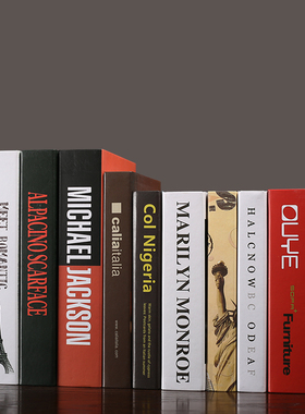 简约现代风家居客厅电视柜仿真书