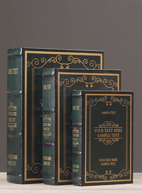 客厅卧室摄影道具摆件仿真书