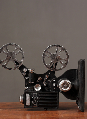 老式复古怀旧风橱窗陈列放映机