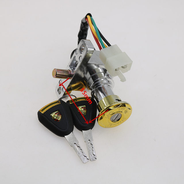 Faucet lock electric vehicle door lock Lian Jialong