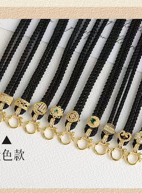 项链挂绳镶嵌吊坠佛牌挂件