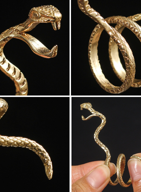 自制原创戒指烟托潮配饰