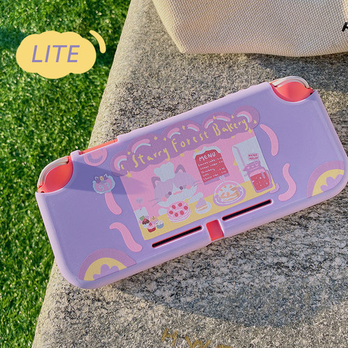 星之森猫咪蛋糕车nintendo switch oled适用lite保护套壳可爱少女 - 图2