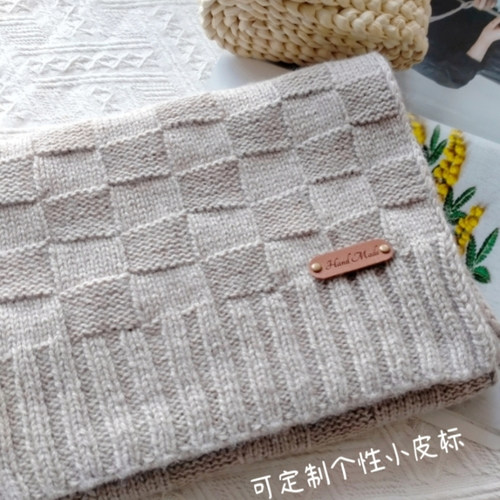 定制手工小皮标DIY标签吊牌包包围巾迷你娃娃衣LOGO镭射激光 - 图0